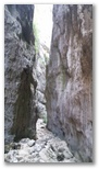 Die Schlucht von Celano
