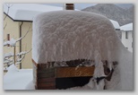 La nevicata del 3 febbraio 2012: le foto scattate domenica a L'Aquila e dintorni. La zona di Scoppito sotto il Monte Calvo.