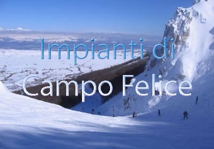 Skiing in Campo Felice