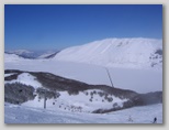 La stazione di sport invernali di Campo Felice nei pressi di L'Aquila.