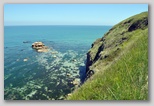 Riserva Naturale di Punta Aderci nella zona dei Trabocchi nel sud dell'Abruzzo.