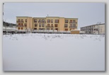 La nevicata del 3 febbraio 2012: le foto scattate domenica a L'Aquila e dintorni: il progetto CASE di Paganica
