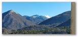 Il paesino di Opi, nel Parco Nazionale D'Abruzzo, Lazio e Molise