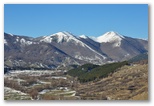 Il paesino di Opi, nel Parco Nazionale D'Abruzzo, Lazio e Molise