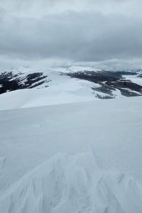 From Piazzale della Brecciara to the summit of Monte Rotondo via the Vergine slope and then the Falco off‑piste