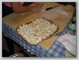 Gli gnocchi fatti in casa al sugo di castrato