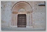 The Basilica of Santa Maria di Collemaggio in L'Aquila.