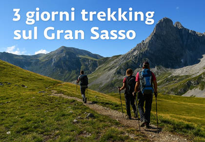 Dreitägiges Trekking auf dem Gran Sasso