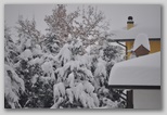 La nevicata del 3 febbraio 2012: le foto scattate domenica a L'Aquila e dintorni. La zona di Scoppito sotto il Monte Calvo.
