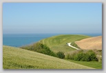 Riserva Naturale di Punta Aderci nella zona dei Trabocchi nel sud dell'Abruzzo.