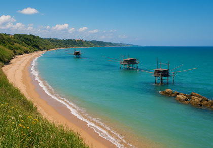 La costa abruzzese