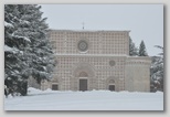 The Basilica of Santa Maria di Collemaggio in L'Aquila