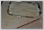 Le fettuccine fatte alla chitarra