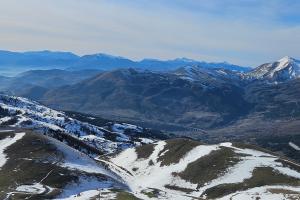 Images of the Gran Sasso d’Italia, L’Aquila side, Montecristo area