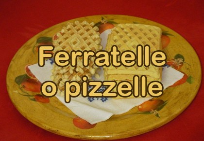 Ferratelle oder Pizzelle