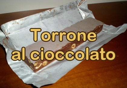 Weicher Schokoladennougat