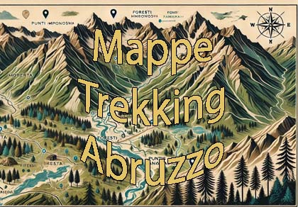 Mappe sentieri d'Abruzzo