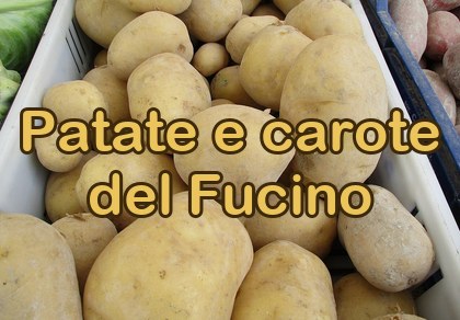 Patata e carota del Fucino IGP