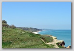 Riserva Naturale di Punta Aderci nella zona dei Trabocchi nel sud dell'Abruzzo.