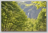 La riserva naturale di zompo Lo Schioppo, nell'Alta Valle del Liri, in Abruzzo