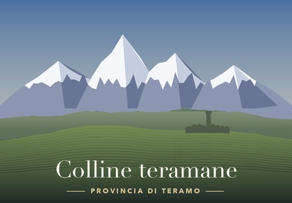 Pueblos de las colinas de Teramo