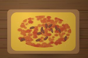 Polenta auf dem Brett – 1