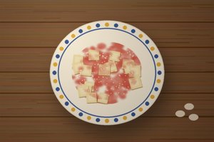 Sheep’s ricotta ravioli – 1